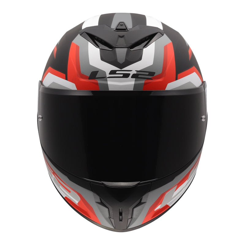 Load image into Gallery viewer, LS2 FF820 Rapid III Hyper Helmet - Black / Red
