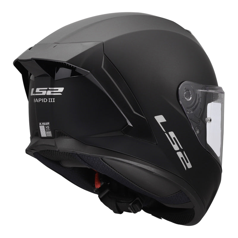 Load image into Gallery viewer, LS2 FF820 Rapid III Solid Helmet - Matte Black
