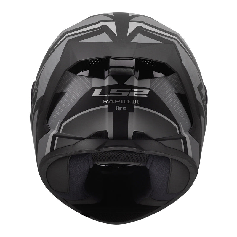 Load image into Gallery viewer, LS2 FF820 Rapid III Xtrem Helmet - Black / Grey
