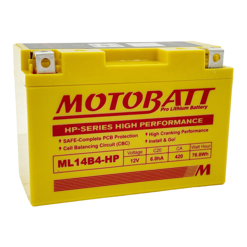 Load image into Gallery viewer, Motobatt Pro Lithium Battery ML14B4-HP *6
