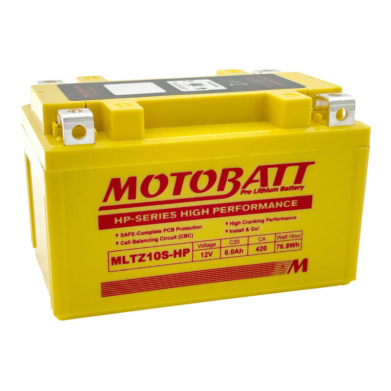 Load image into Gallery viewer, Motobatt Pro Lithium Battery MLTZ10S-HP *8
