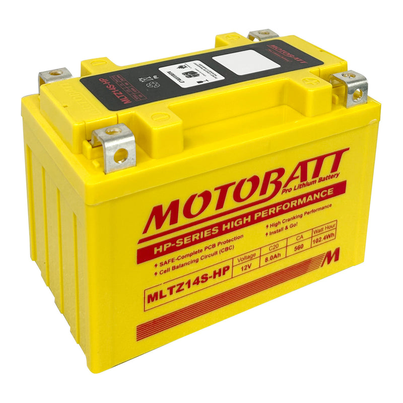 Load image into Gallery viewer, Motobatt Pro Lithium Battery MLTZ14S-HP *4
