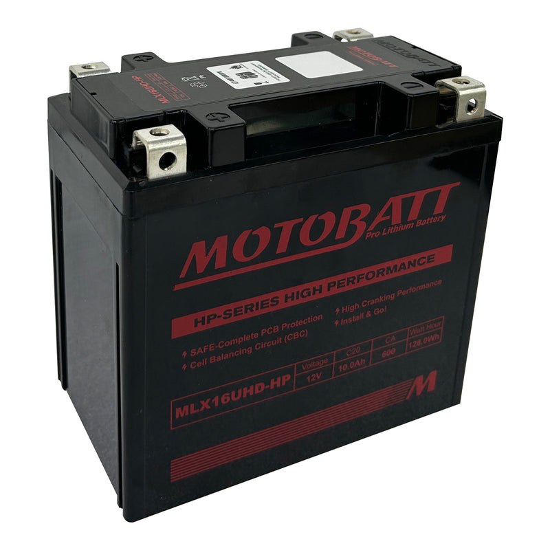 Load image into Gallery viewer, Motobatt Pro Lithium Battery MLX16UHD-HP *4
