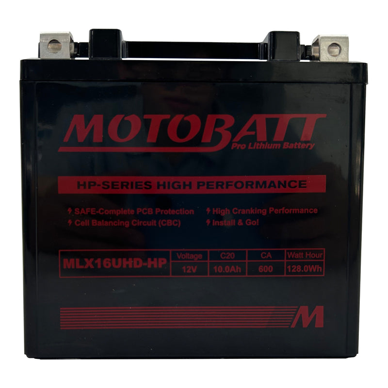 Load image into Gallery viewer, Motobatt Pro Lithium Battery MLX16UHD-HP *4
