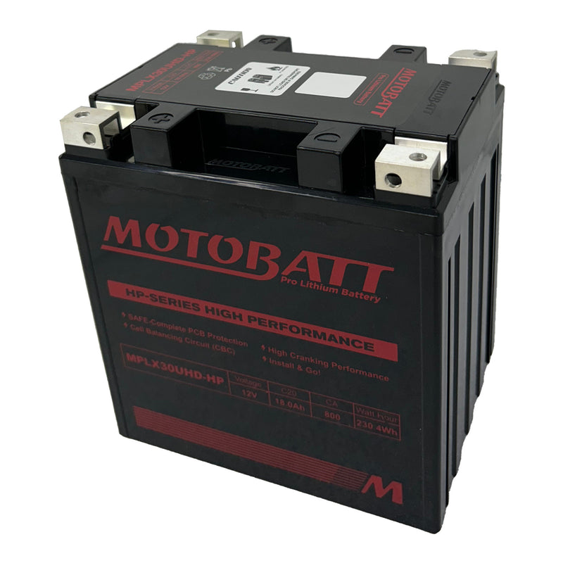 Load image into Gallery viewer, Motobatt Pro Lithium Battery MLX30UHD-HP *4
