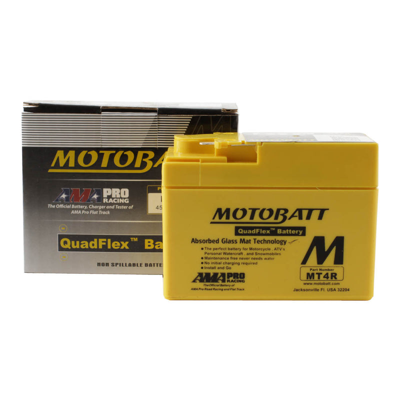 Load image into Gallery viewer, Motobatt Battery Quadflex AGM - MBMT4R
