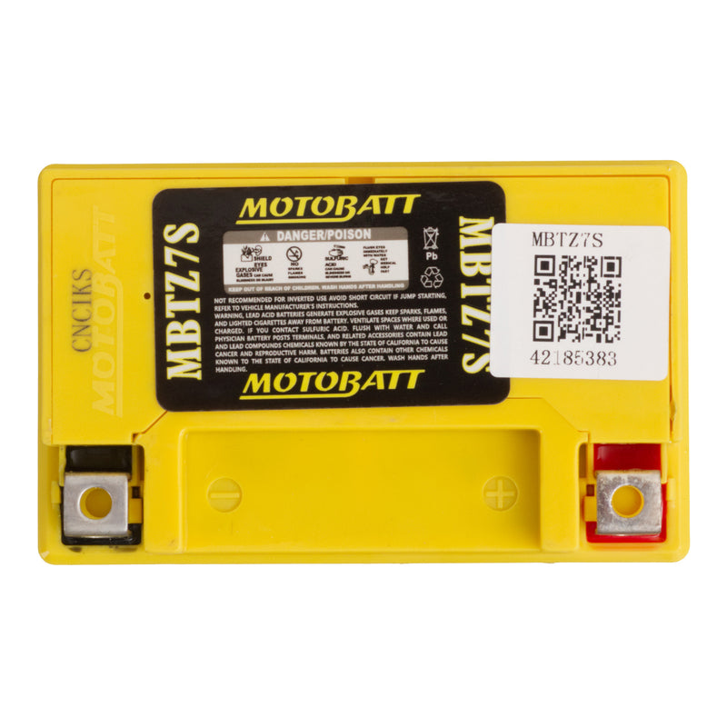 Load image into Gallery viewer, Motobatt Battery Quadflex AGM - MBTZ7S

