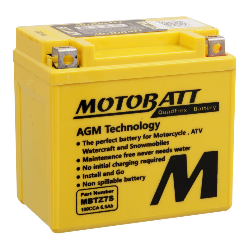 Load image into Gallery viewer, Motobatt Battery Quadflex AGM - MBTZ7S
