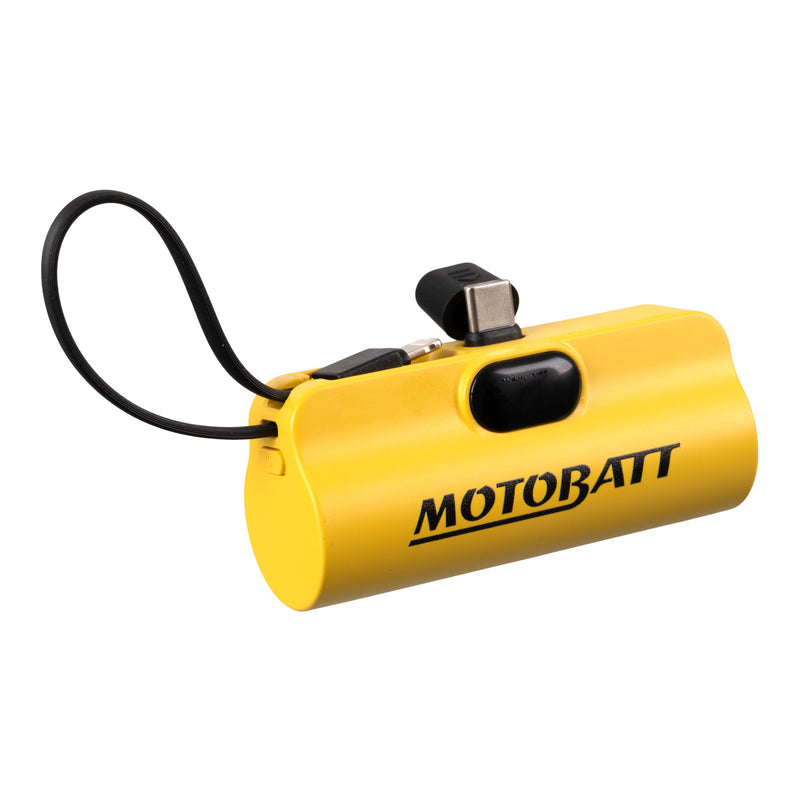 Load image into Gallery viewer, Motobatt Lithium Mini Portable Power Bank 5000mAh
