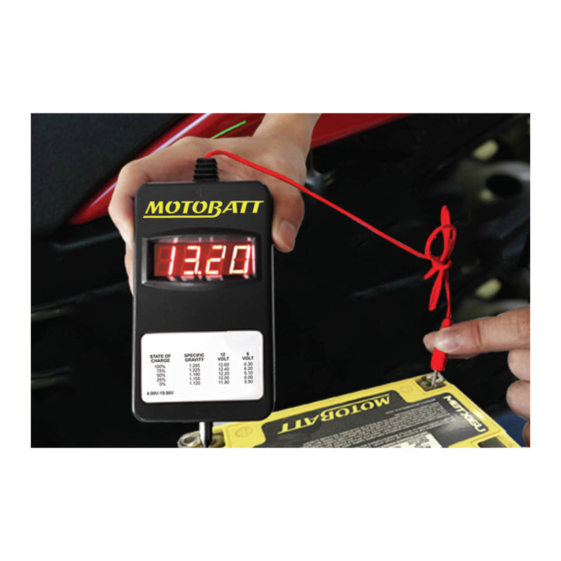 Load image into Gallery viewer, Motobatt Volt Meter 6V/12V
