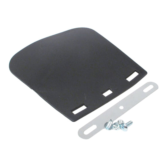 Whites Mud Flap - Black PVC (Large)