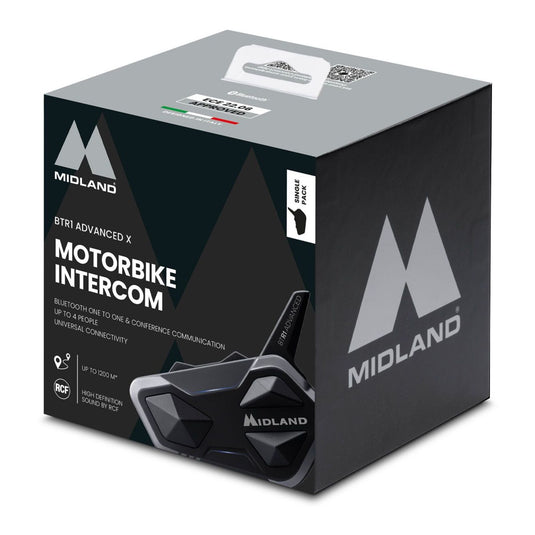 Midland BTR1 Advanced X Intercom - Twin