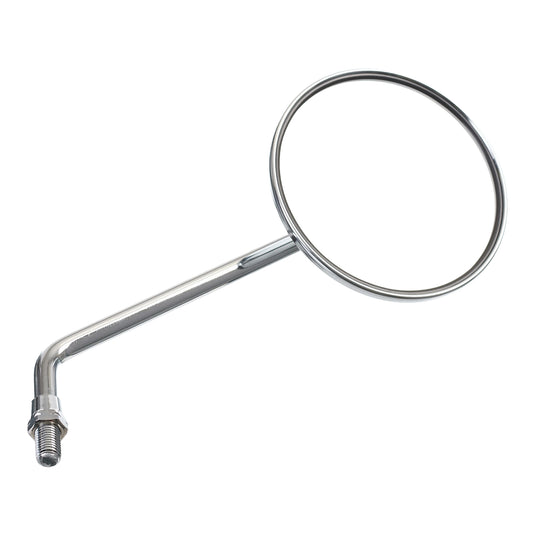 Whites Mirror - 10mm Universal RH Chrome Mirror - Left-Hand Thread