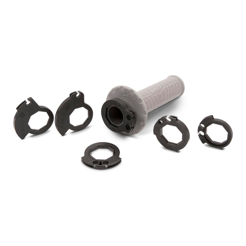 Load image into Gallery viewer, Motion Pro DirtControl V2 Lock On Grips, Grey
