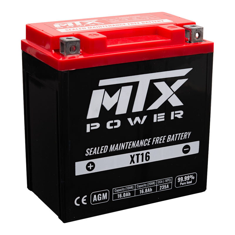 Load image into Gallery viewer, MTX POWER XT16 12V AGM BATTERY *4
