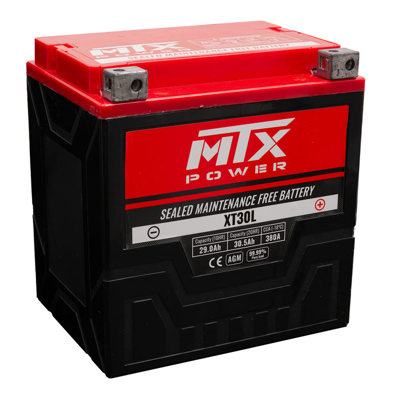 Load image into Gallery viewer, MTX POWER XT30L 12V AGM BATTERY *2
