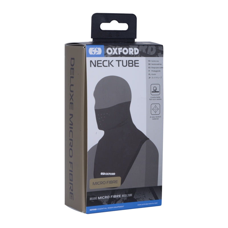 Load image into Gallery viewer, Oxford Deluxe Microfibre Neck Tube - Black
