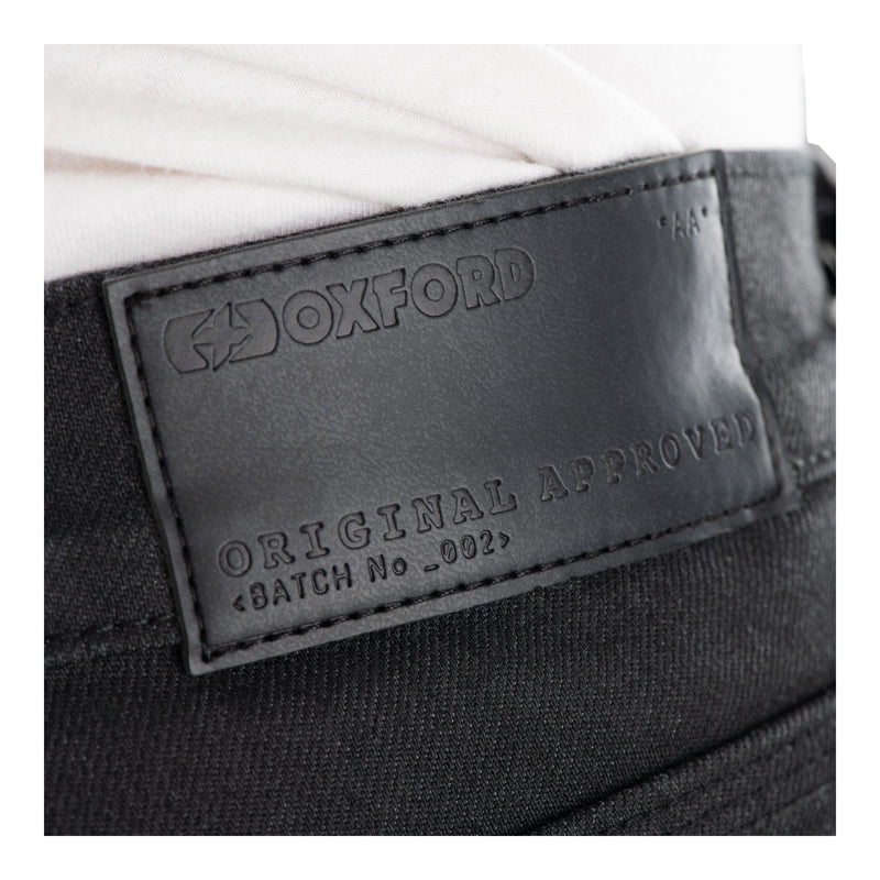 Load image into Gallery viewer, Oxford Original CE AA Armourlite Slim Jeans - Black (Long - 34L )
