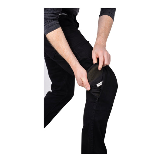 Oxford OA Tailor AA Straight Men's Jean - Black (Short)