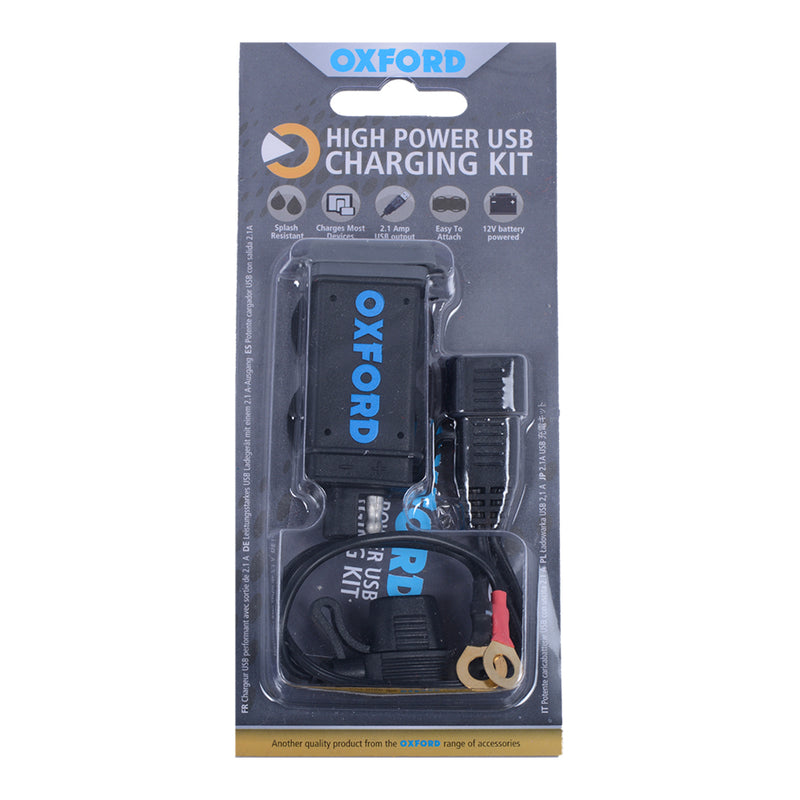 Load image into Gallery viewer, Oxford USB 2.1amp High Power Charging Kit
