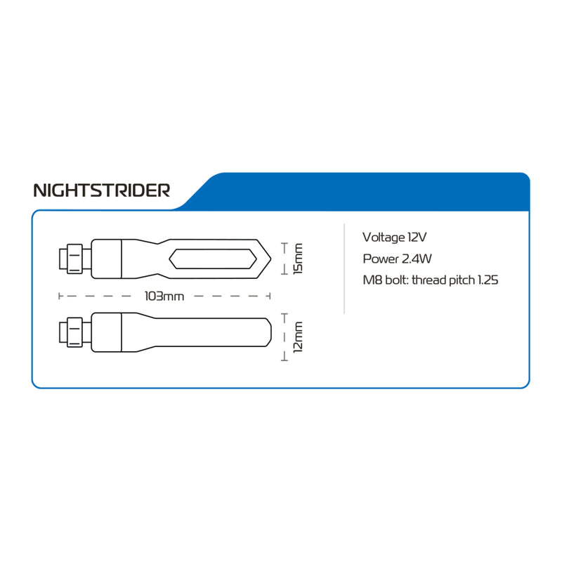 Load image into Gallery viewer, Oxford Nightstrider Streaming Indicators (includes 2 Resistors)
