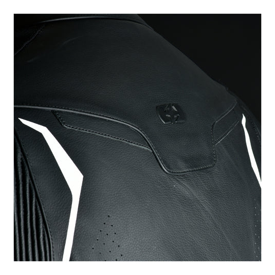 Oxford Nexus 1.0 Leather Men's Jacket - Stealth Black