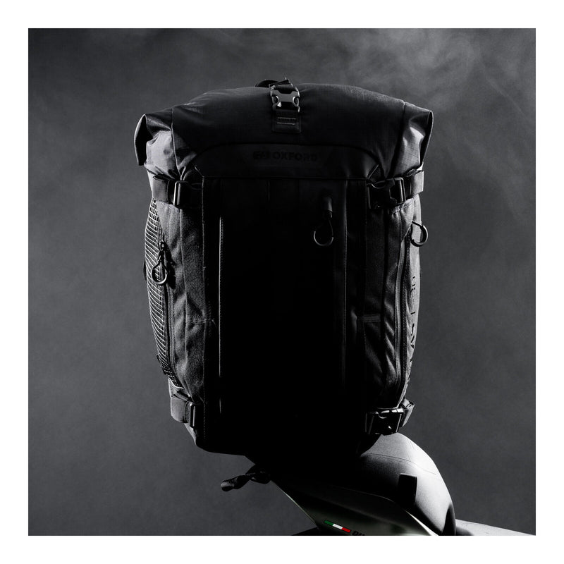 Load image into Gallery viewer, Oxford Atlas B-20 Advanced Backpack - Charcoal / Black

