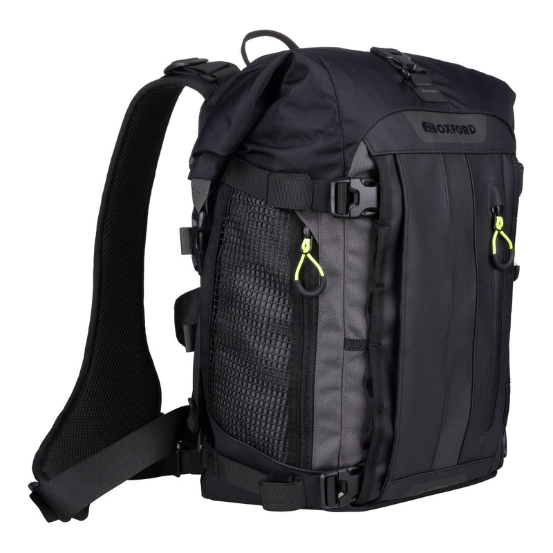 Load image into Gallery viewer, Oxford Atlas B-20 Advanced Backpack - Charcoal / Black
