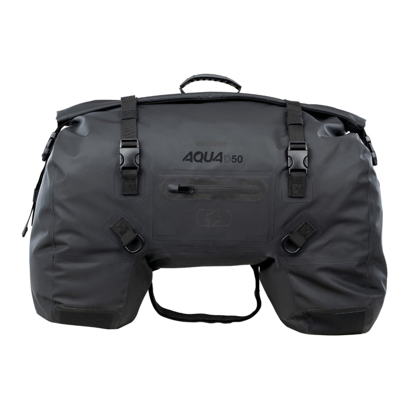 Load image into Gallery viewer, Oxford Aqua D-50 Duffle Bag Black
