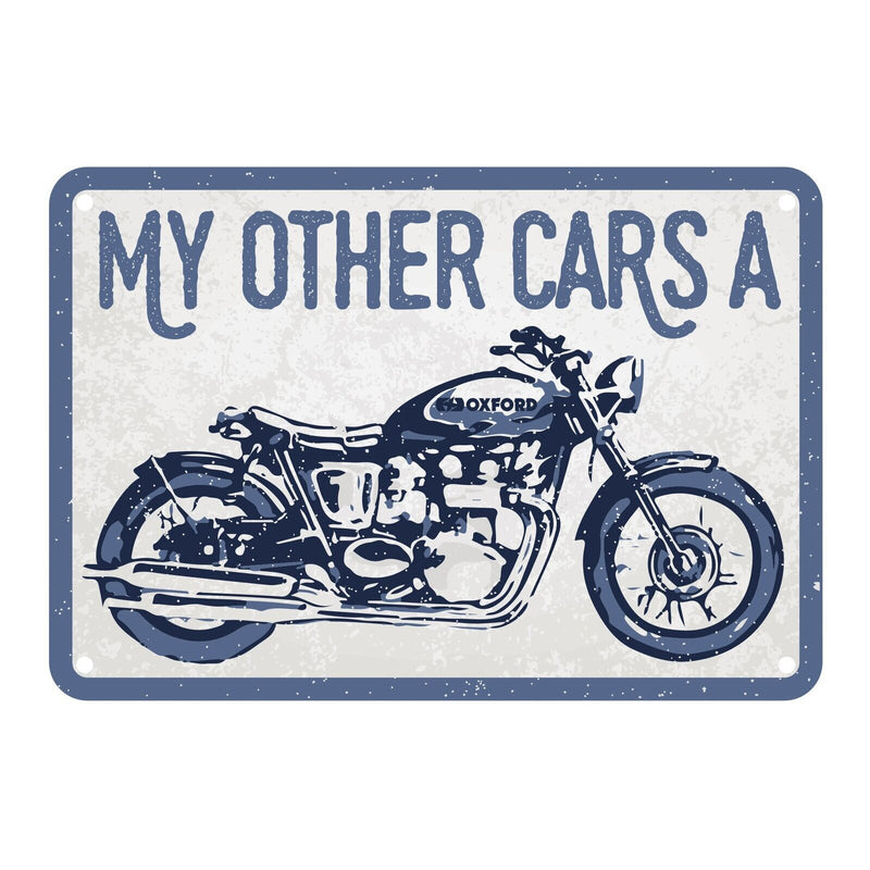 Load image into Gallery viewer, Oxford Garage Metal Sign: My Other Car’s A
