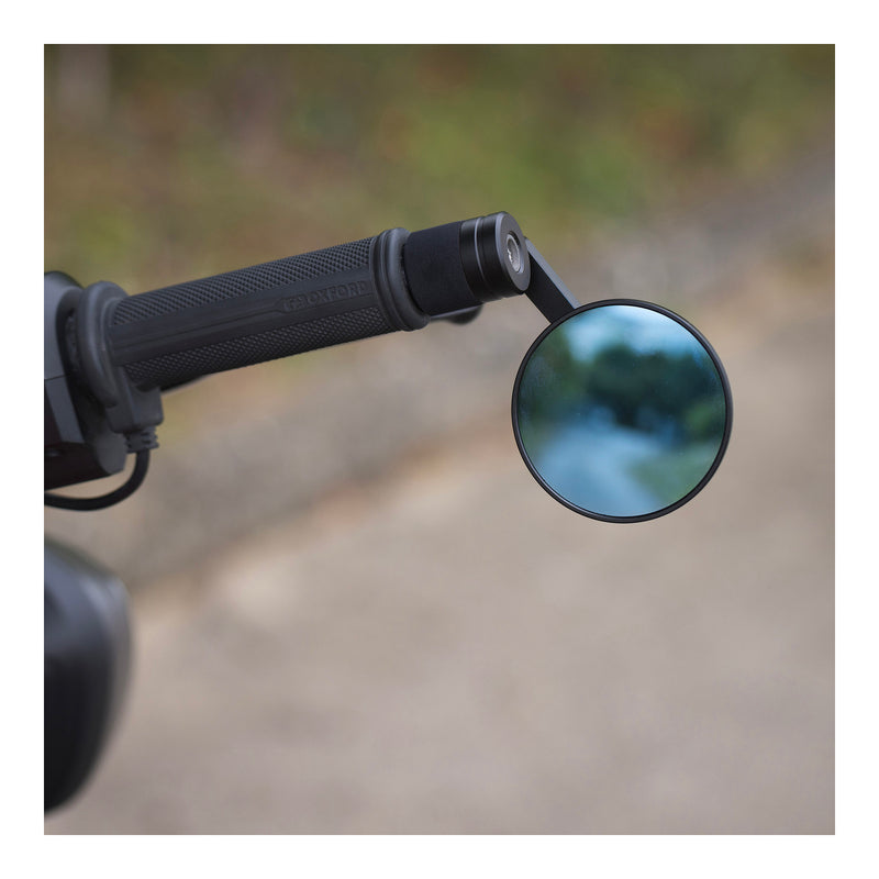Load image into Gallery viewer, Oxford Circle 360 Bar End Mirror
