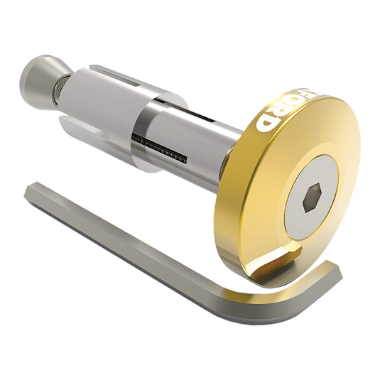 Oxford Handlebar Bar Ends 2 - Gold Anodised