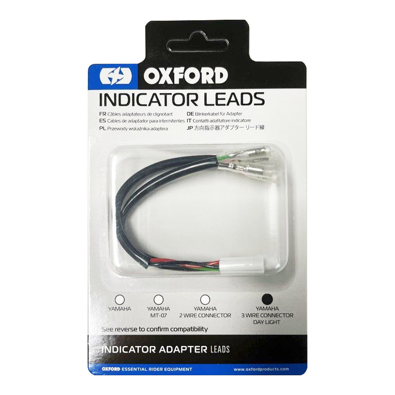 Load image into Gallery viewer, Oxford Indicator Leads Yamaha 3 Wire Connector with Day Light Function
