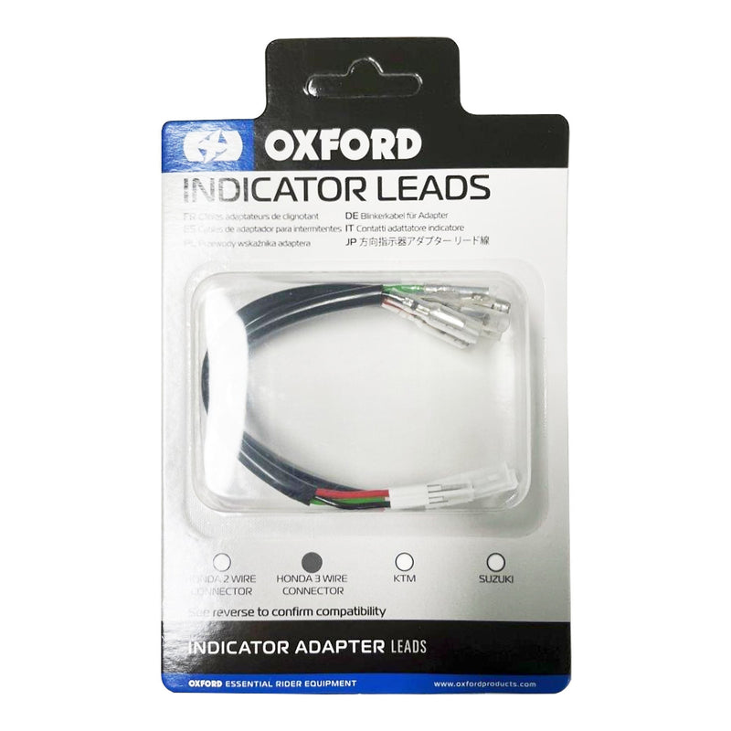 Load image into Gallery viewer, Oxford Indicator Leads Honda 3 Wire Connector
