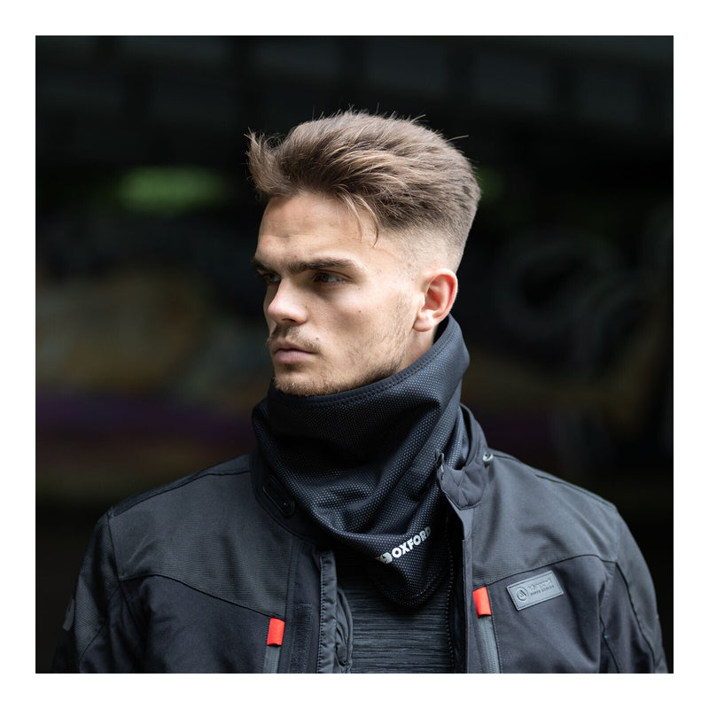 Load image into Gallery viewer, Oxford Advanced Storm Collar - Black (S/M)
