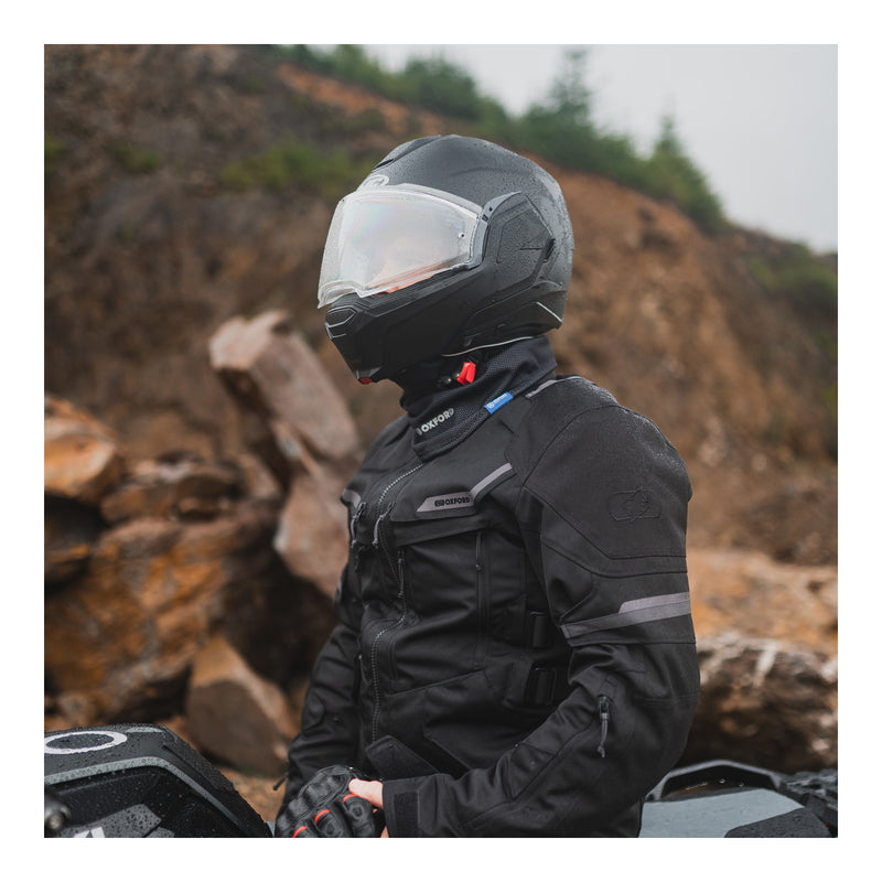 Load image into Gallery viewer, Oxford Advanced Storm Collar - Black (S/M)

