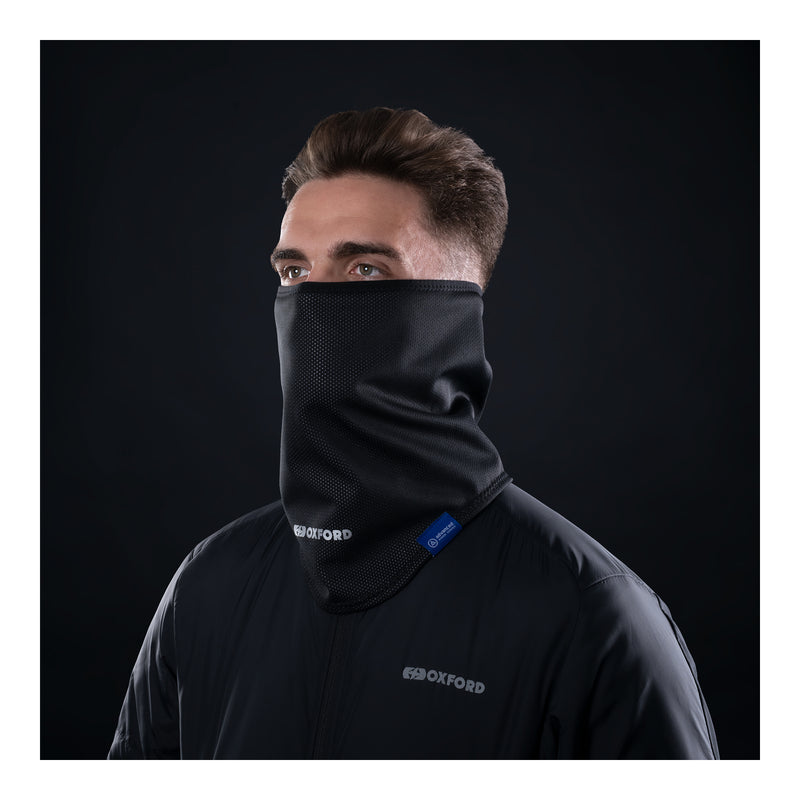 Load image into Gallery viewer, Oxford Advanced Storm Collar - Black (S/M)
