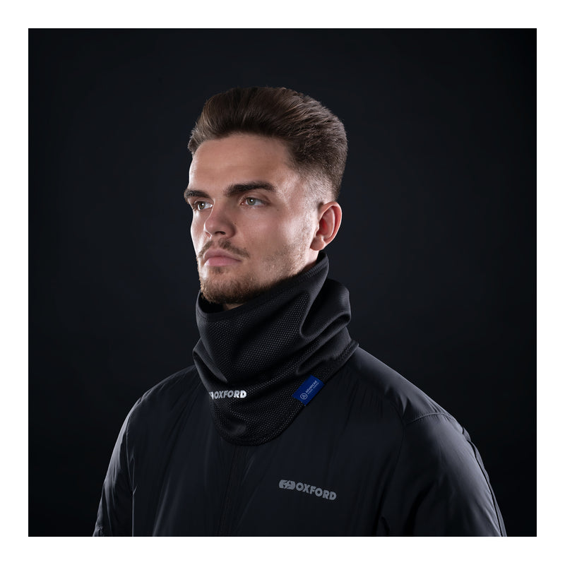Load image into Gallery viewer, Oxford Advanced Storm Collar - Black (S/M)

