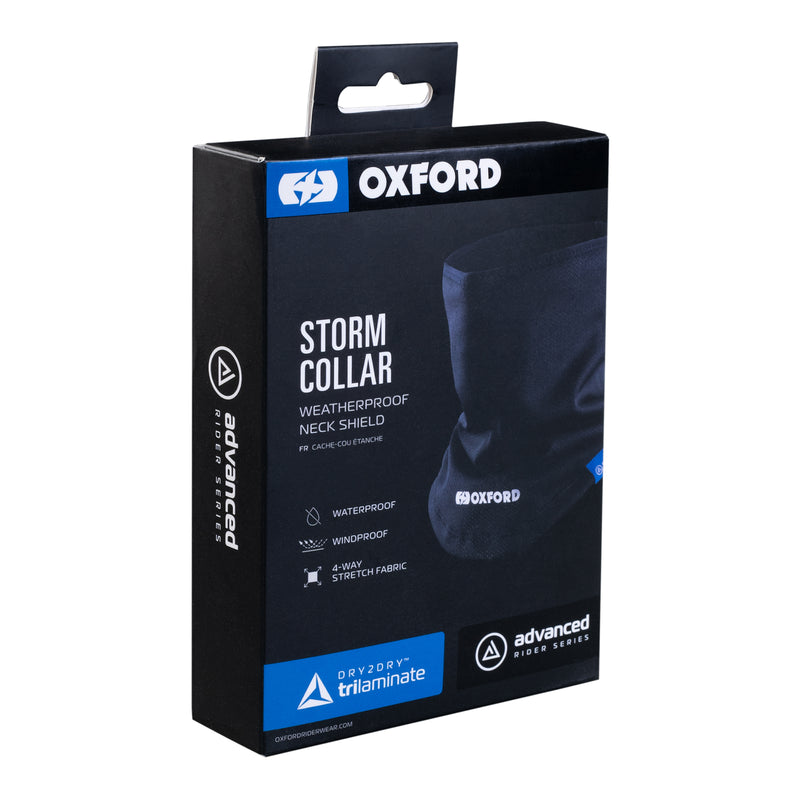 Load image into Gallery viewer, Oxford Advanced Storm Collar - Black (S/M)
