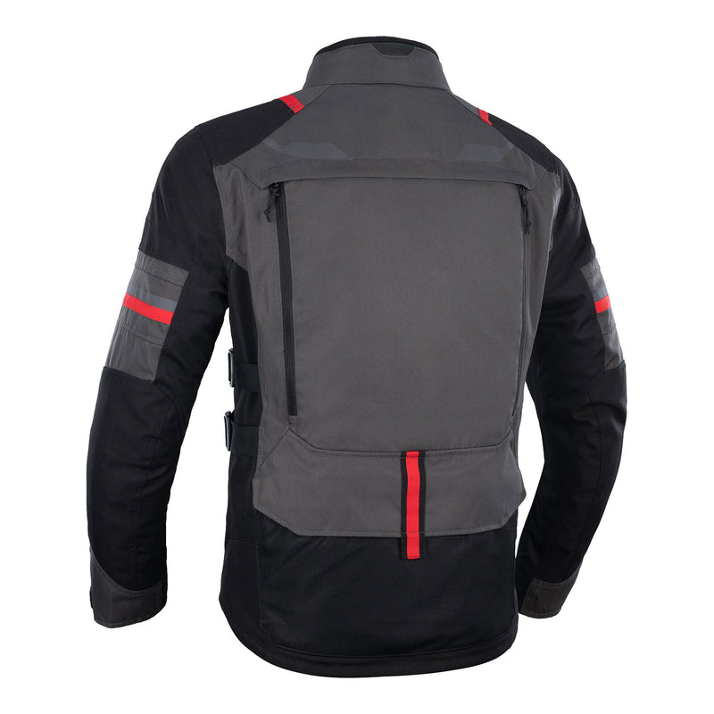 Load image into Gallery viewer, Oxford Rockland Men's Jacket - Charcoal Black / Red
