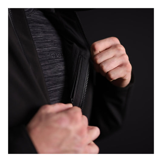 Oxford Faringdon Men's Jacket - Stealth Black
