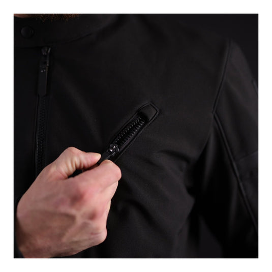 Oxford Faringdon Men's Jacket - Stealth Black