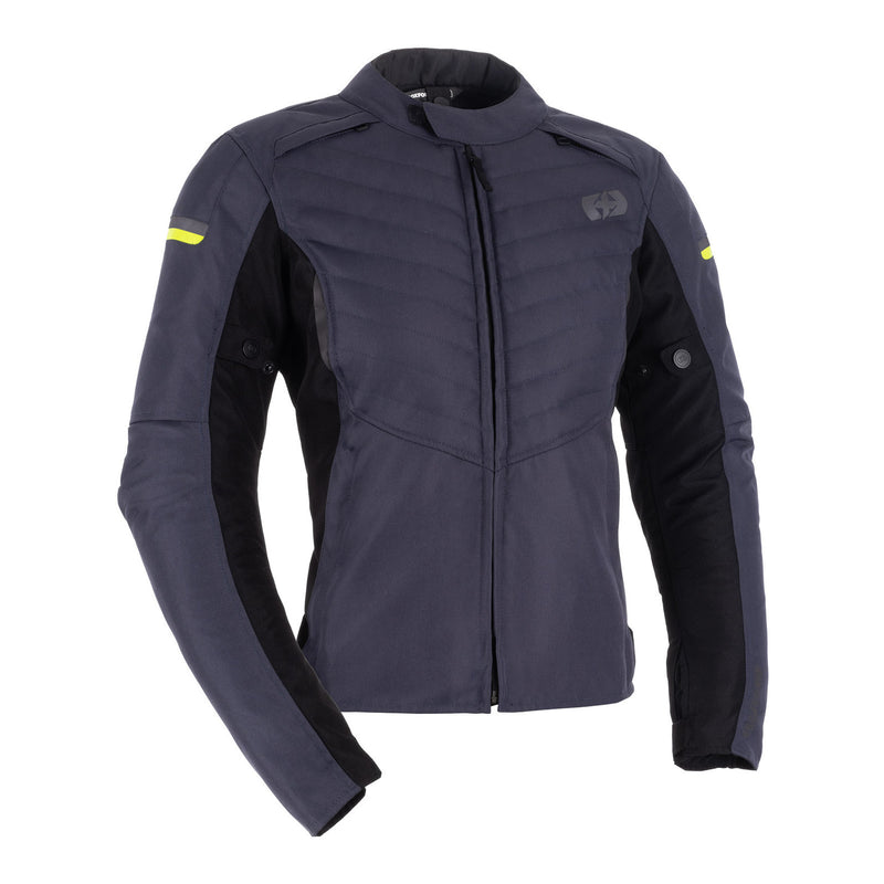 Load image into Gallery viewer, Oxford Valencia 3.0 Waterproof Dr2Dry Women's Textile Jacket - Grey / Black
