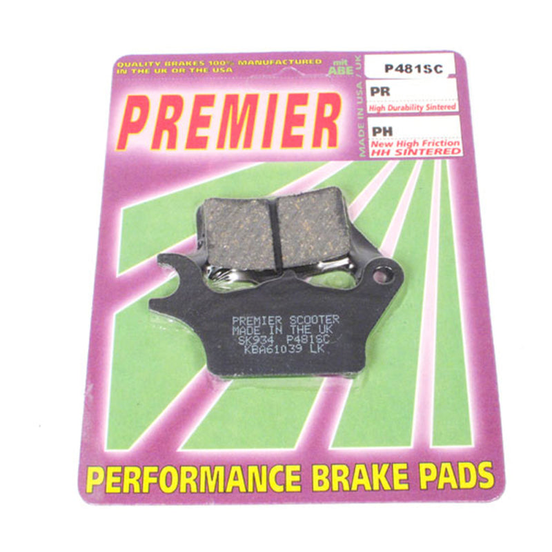 Load image into Gallery viewer, Premier Brake Pads - P-SC Organic Scooter
