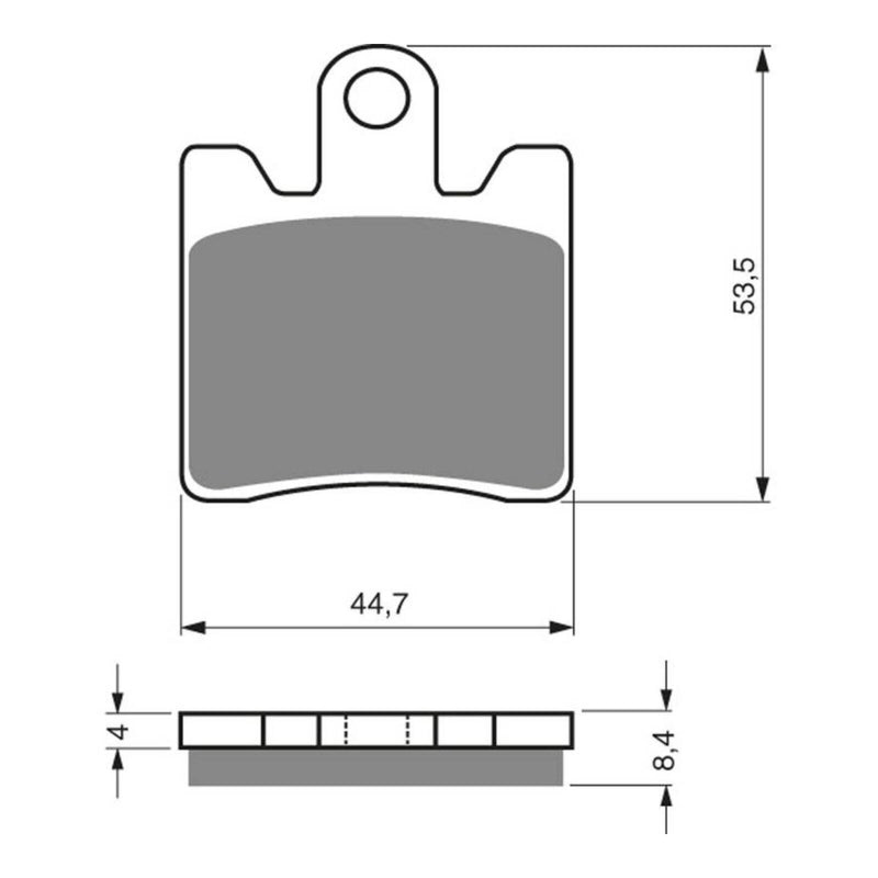 Load image into Gallery viewer, Premier Brake Pads - PH Street Sintered (GF326S3)
