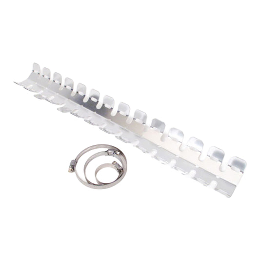 WHITES HEAD PIPE GUARD W/CLAMP - SIL