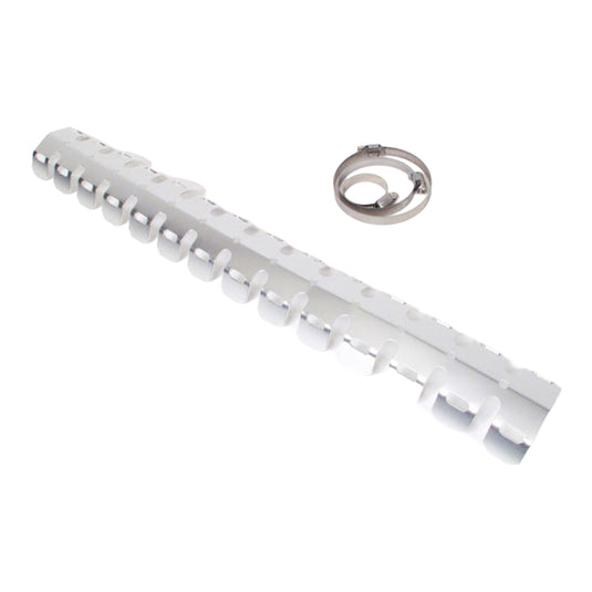 WHITES HEAD PIPE GUARD W/CLAMP - SIL