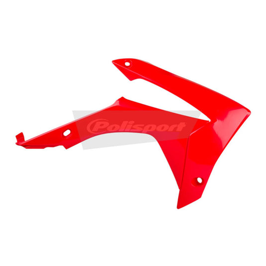 Polisport Radiator Scoops Honda CRF250R '14-'16 / CRF450R '13-'16 04Red