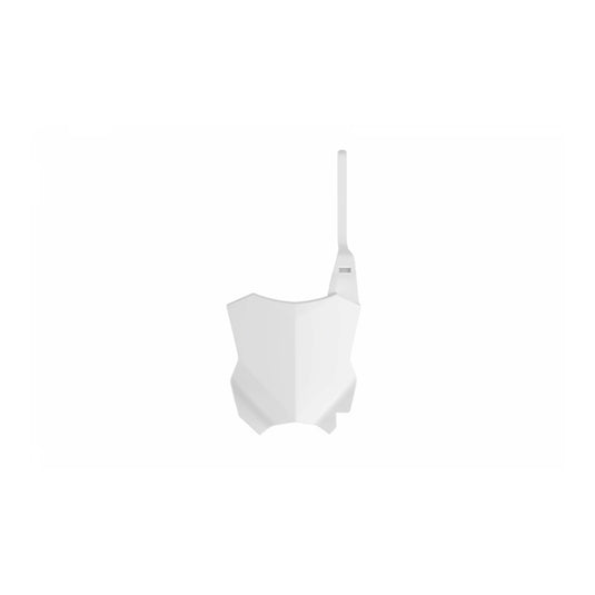 NUMBER PLATE KAW KX250F 17-21 /450F 16-21 WHT