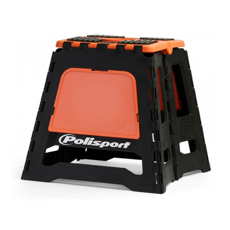 Load image into Gallery viewer, Polisport Folding Bike Stand - Orange
